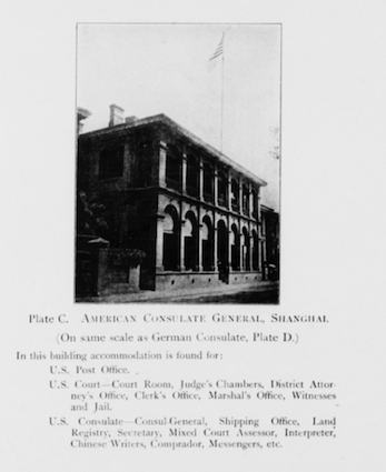 American Consulate General and US Court for China, Shanghai 1907