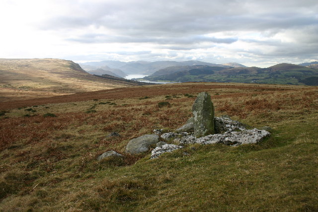 Boundary Stone, Heughscar Hill - geograph.org.uk - 112339