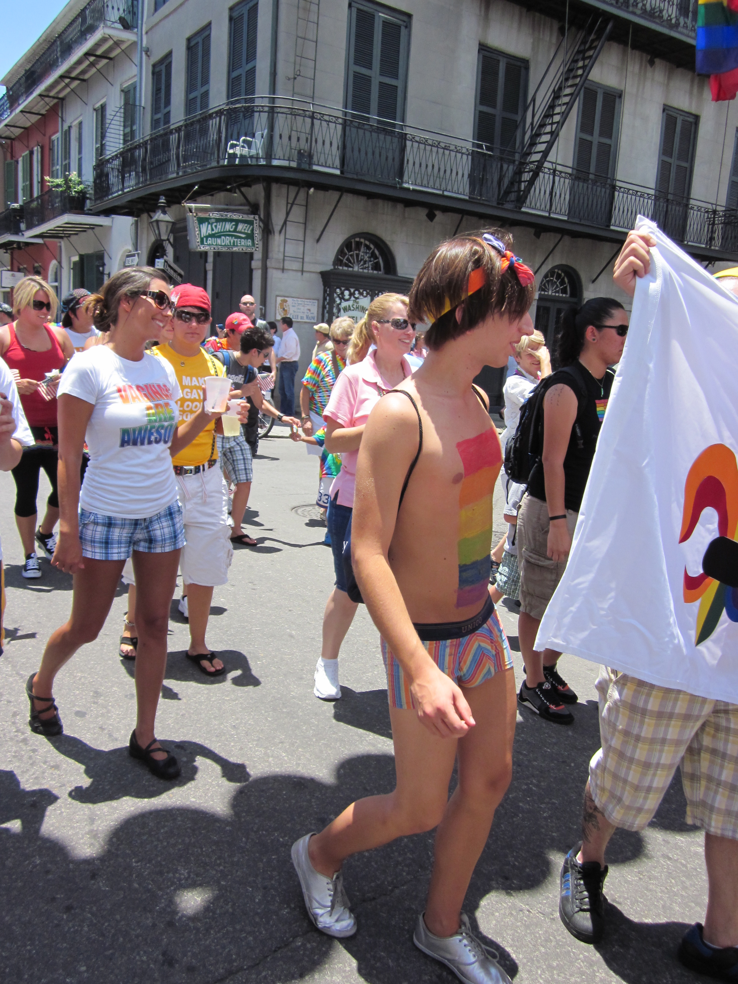 Bourbon st flashing