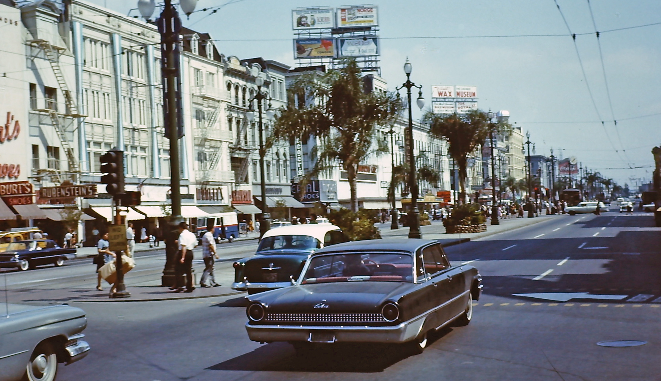 Canal Street at Night - 1960s