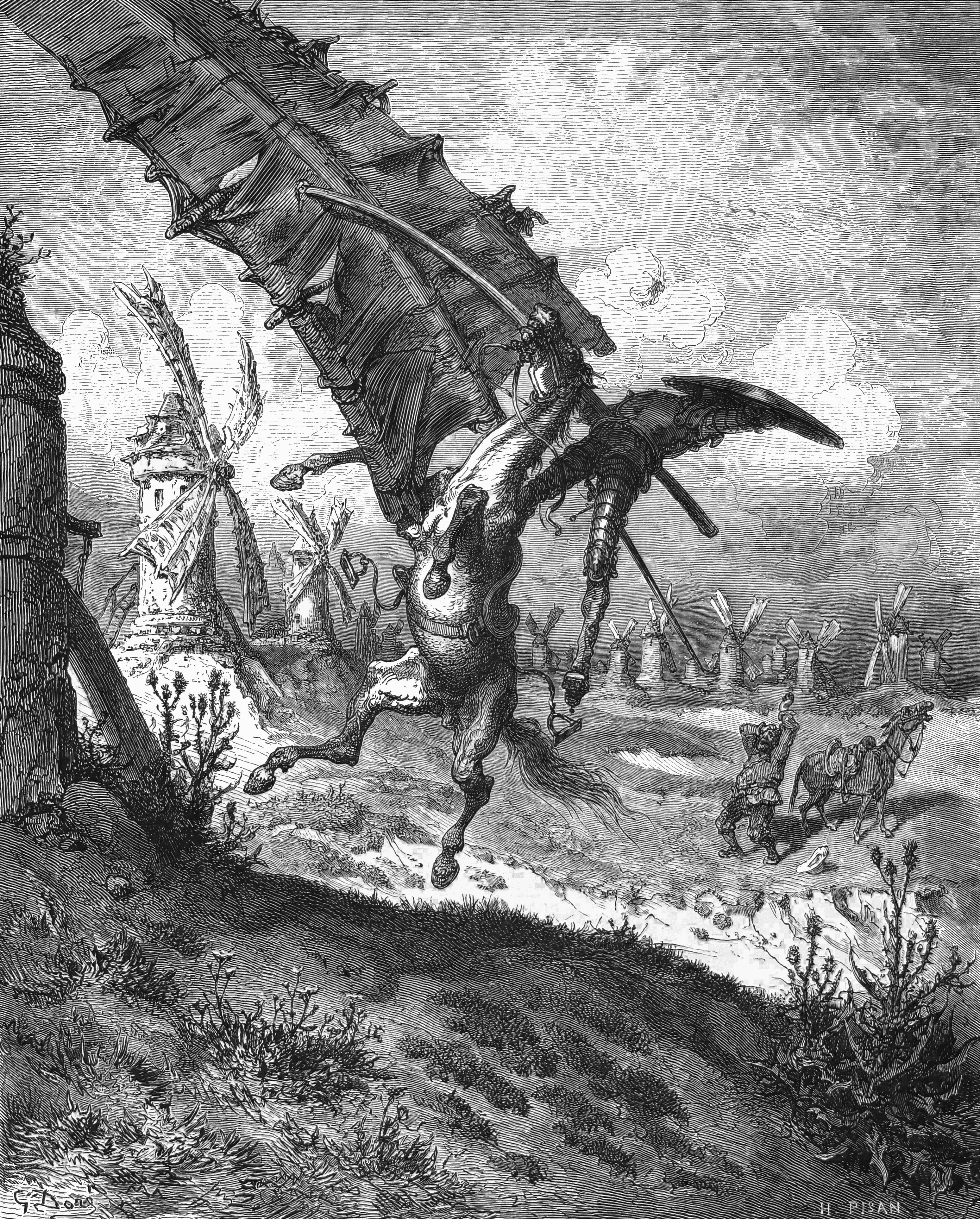 File:Don Quijote Illustration by Gustave Dore VII.jpg - Wikipedia