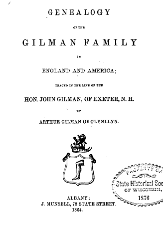 File:Genealogy of the Gilman Family by Arthur Gilman 1864.png