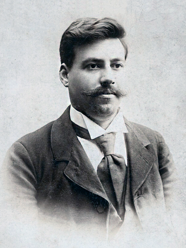 Portrait of Gotse Delchev in Sofia {{circa|1900}}