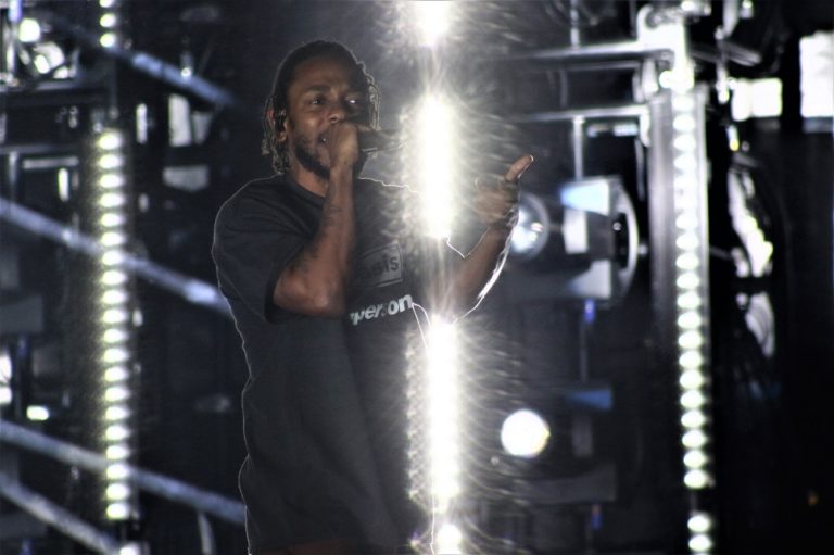 NFL on X: .@kendricklamar honored Virgil Abloh by wearing a full