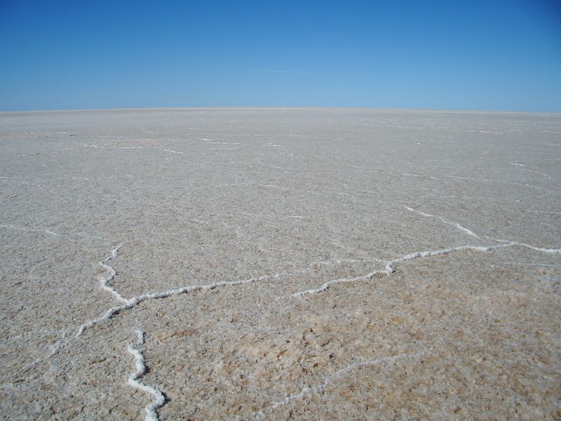 Lac eyre - Australie du Sud Lake_Eyre