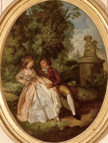 File:Louis-Roland Trinquesse Couple d'amoureux dans un jardin heller.jpg
