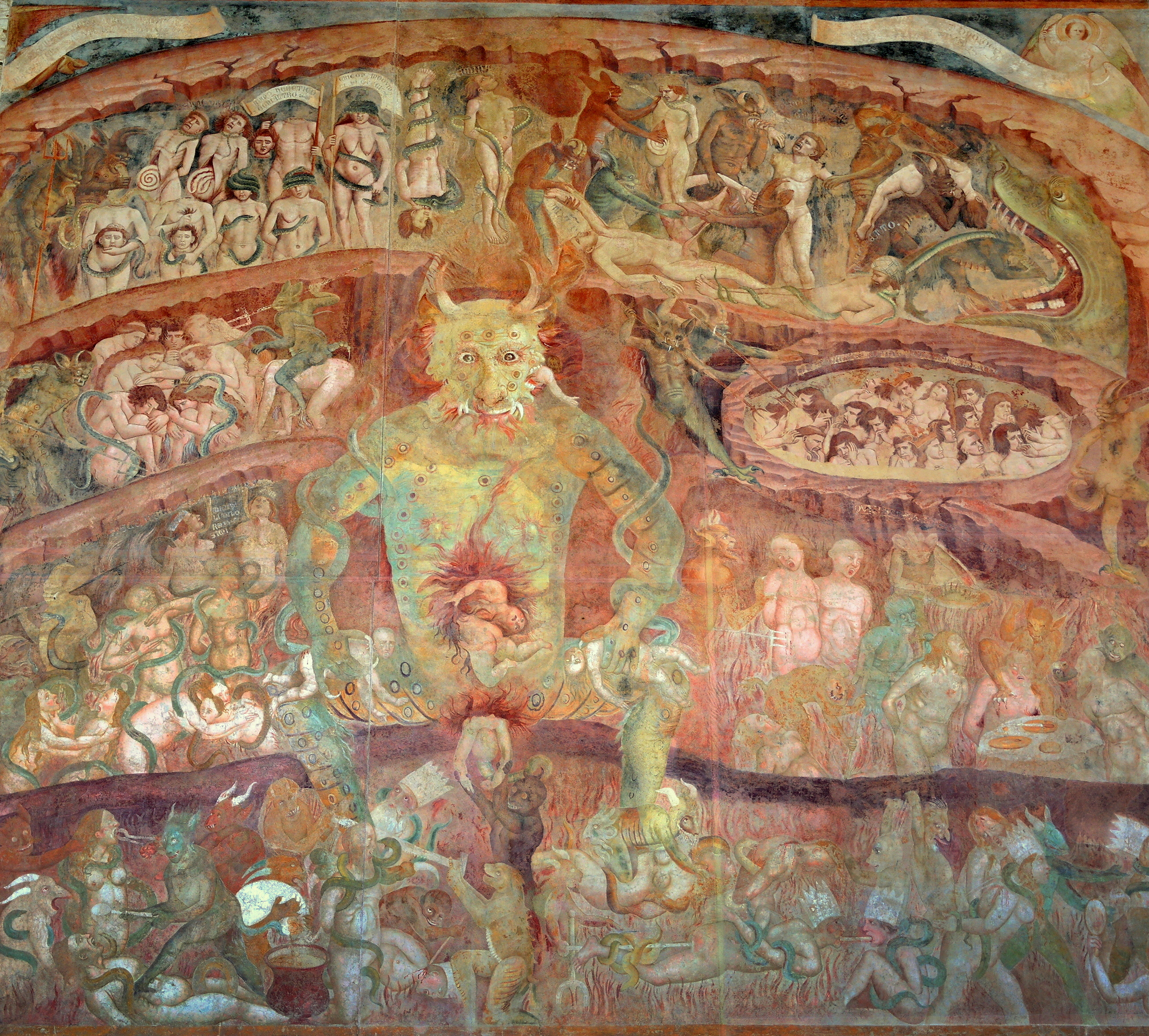 The Inferno, after the Fresco in the Camposanto of Pisa