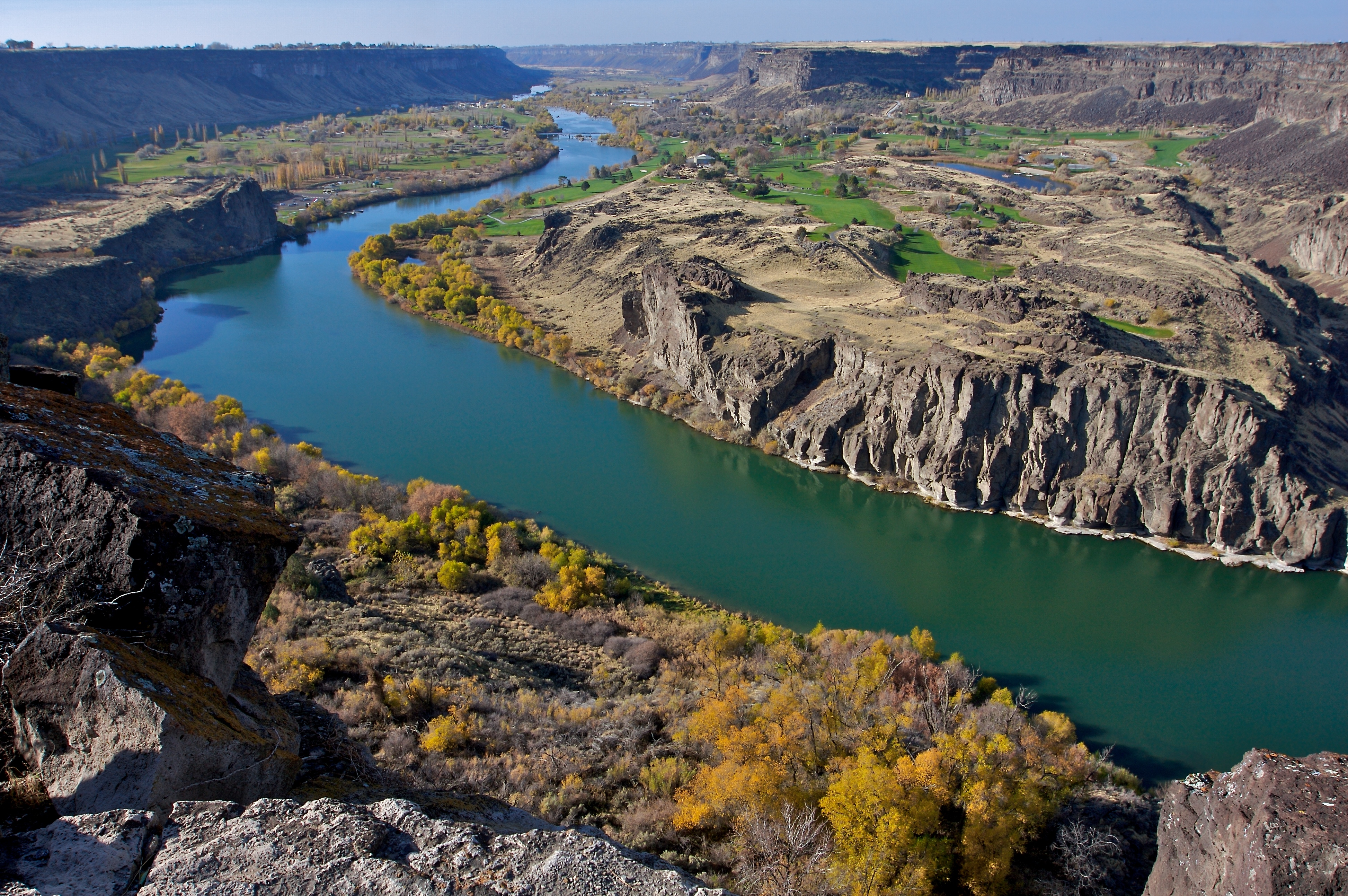 The Majestic Snake River Canyon in Idaho