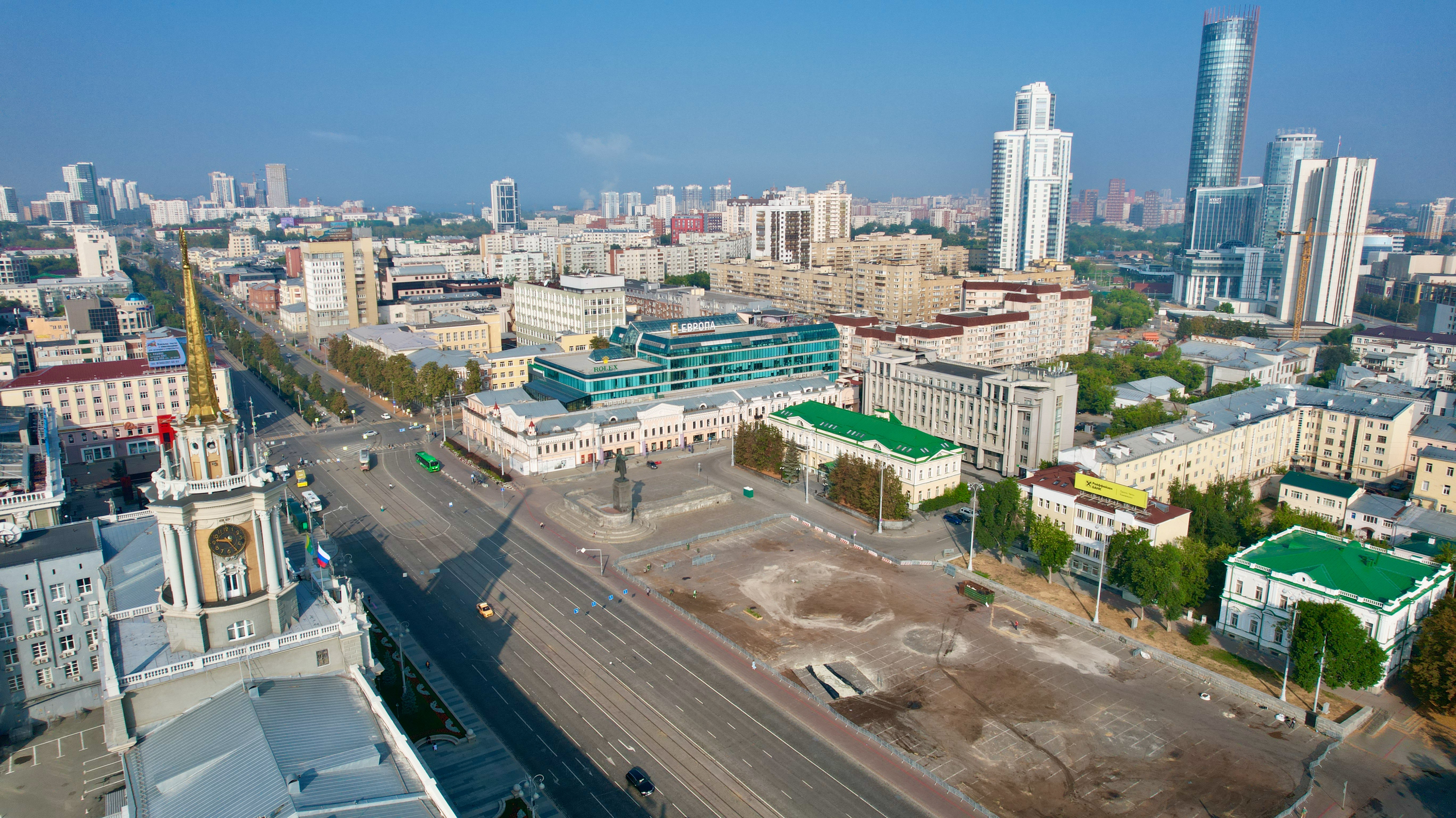 площадь 1905 в екатеринбурге