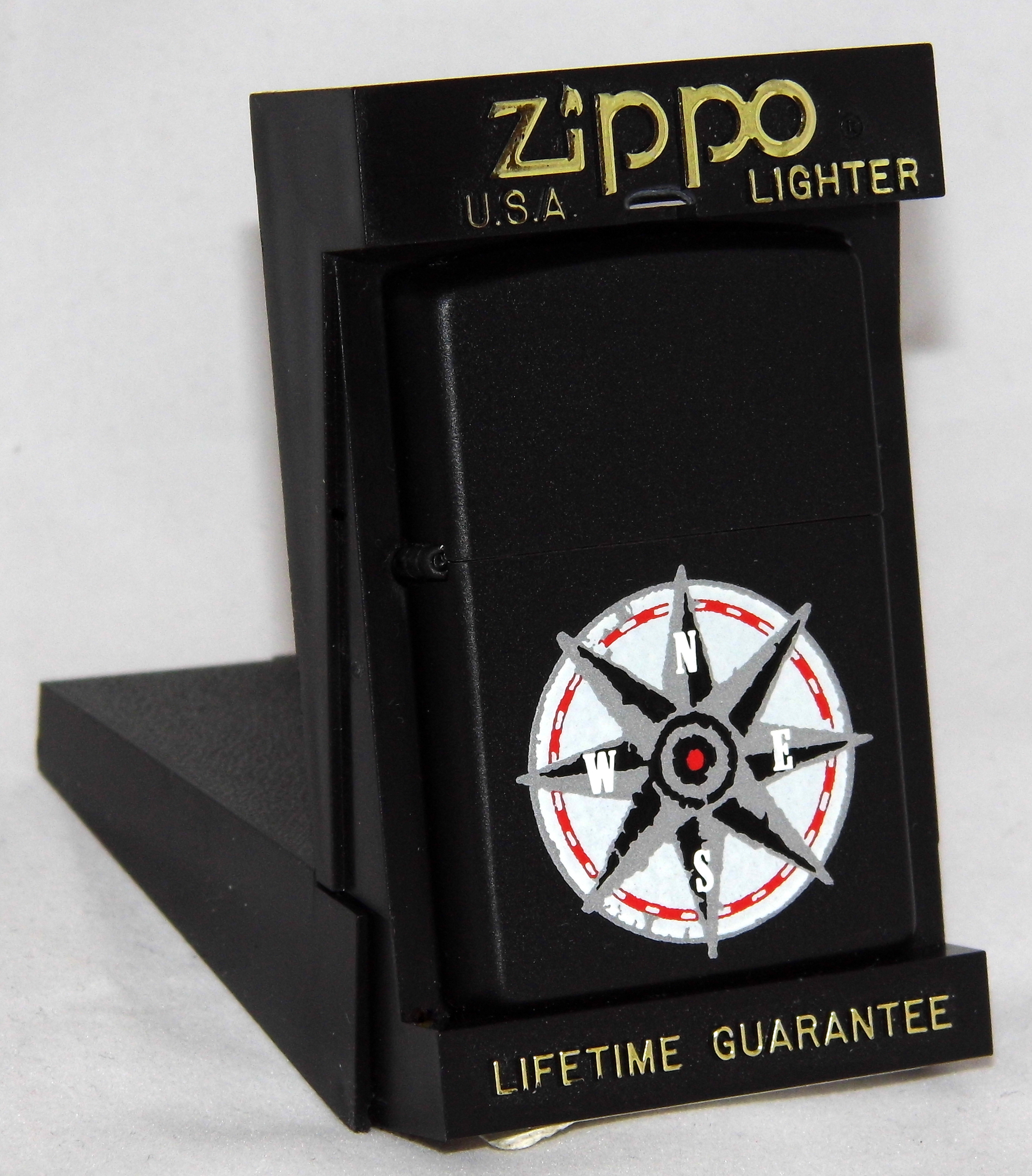 File:Vintage Zippo Marlboro Compass Cigarette Lighter, Circa 1998