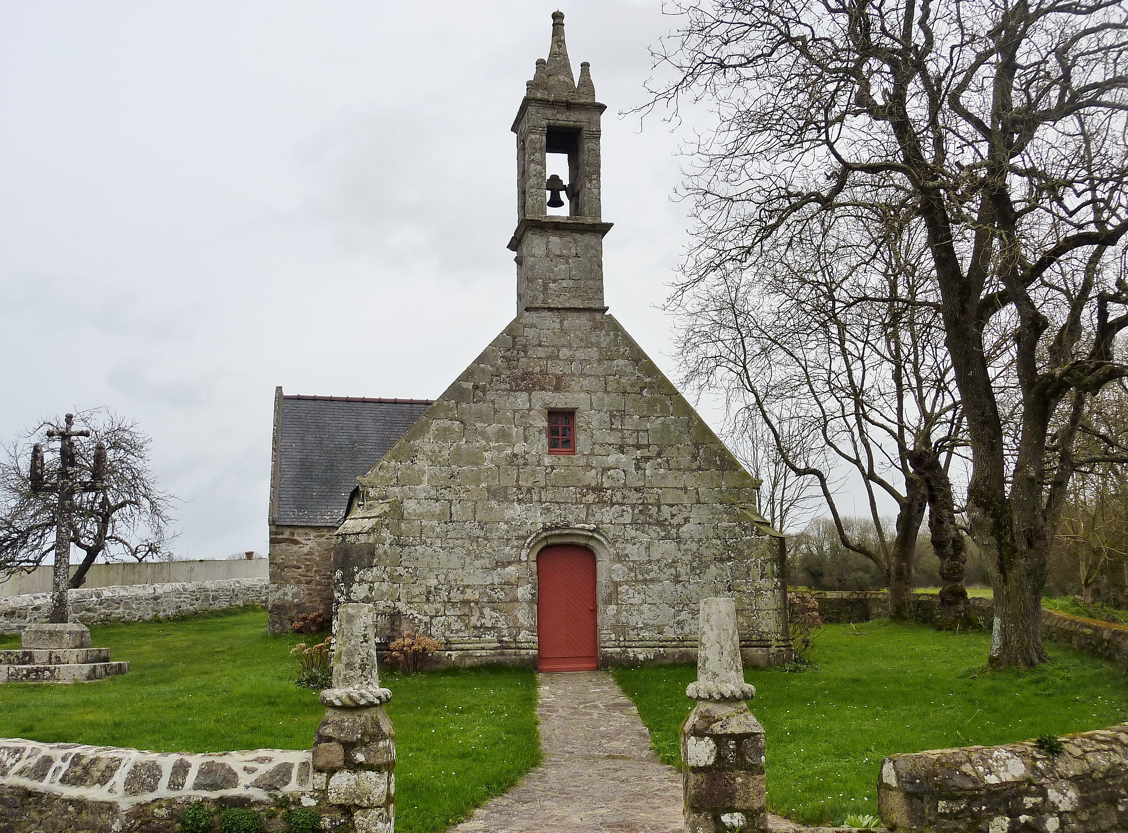 Chapelle de Langroas  France Bretagne Finistère Cléden-Cap-Sizun 29770