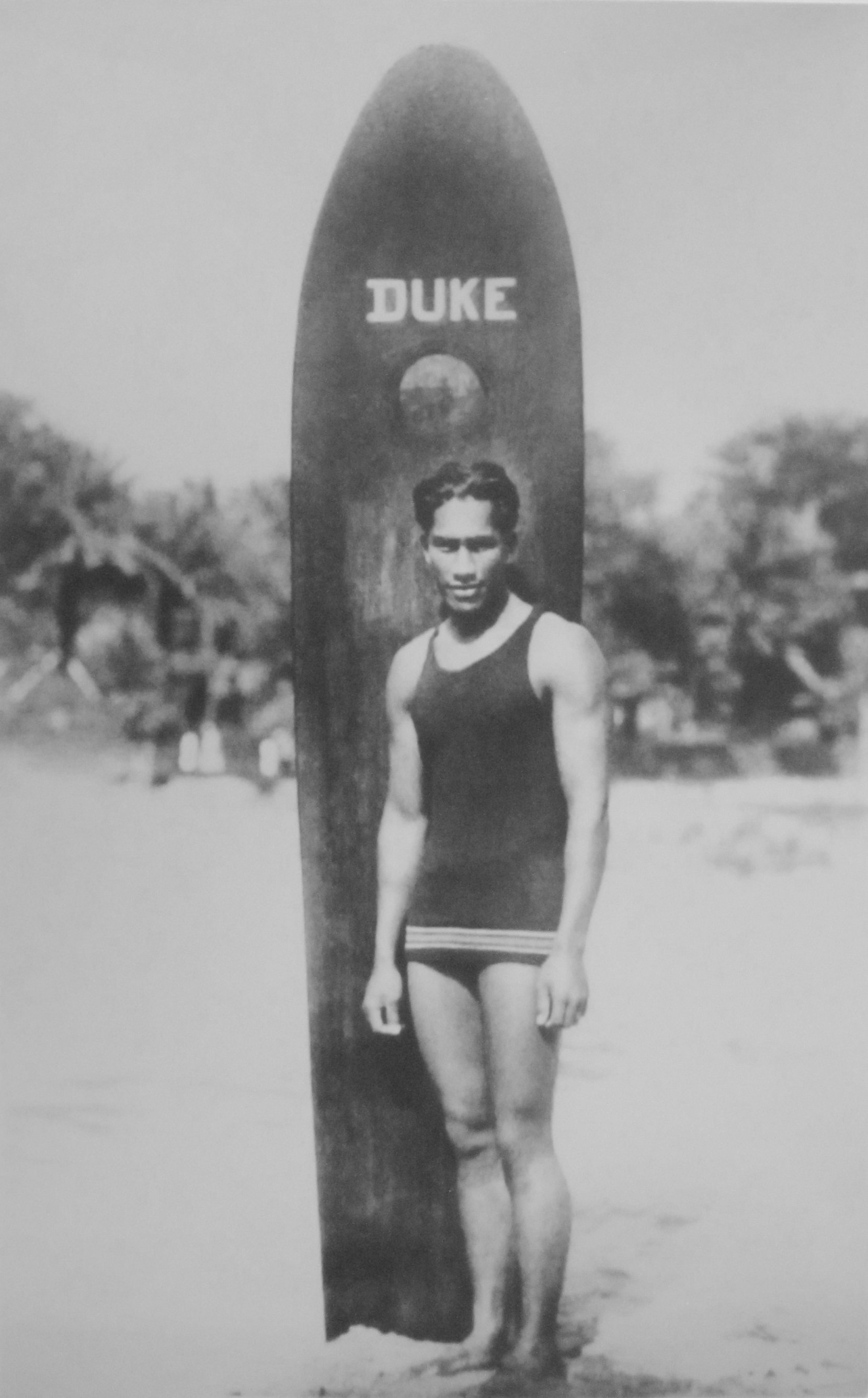 Hawaii Duke Kahanamoku 1977-79 Sportscaster Card #08.11 Swimming 