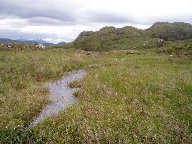 File:Bog on the west ridge of Beinn a' Mheadhoin - geograph.org.uk - 198322.jpg