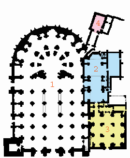 Ground plan of the Cathedral of Granada.