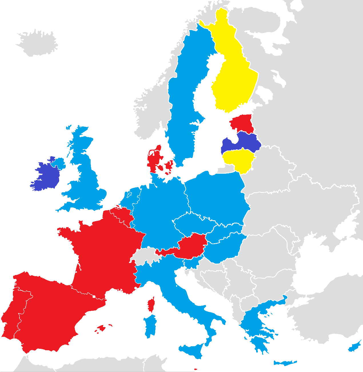 Каждой страной членом. Европейский Союз карта 2023. Карта ЕС. Карта Евросоюза 2016. Политическая карта европейского Союза.