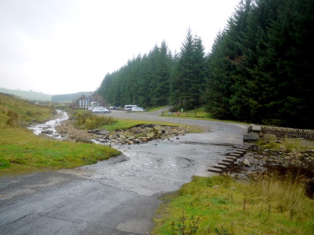 File:Ford at the entrance to Killhope Lead Mining Museum - geograph.org.uk - 1563660.jpg