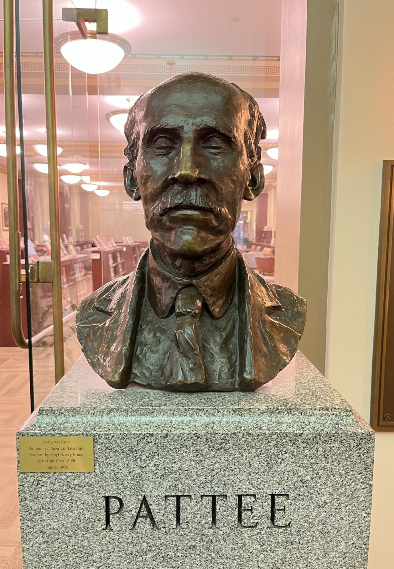 Bust of Pattee
