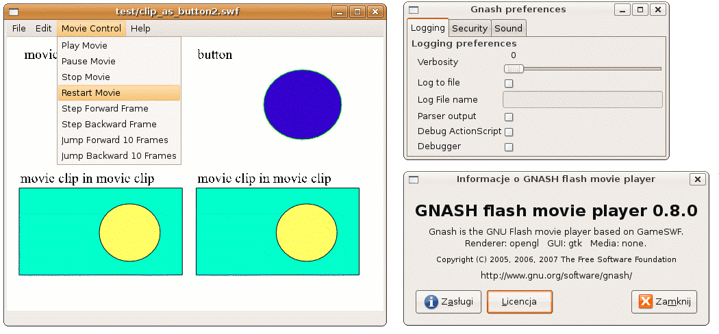 GNU Gnash - GNU Project - Free Software Foundation