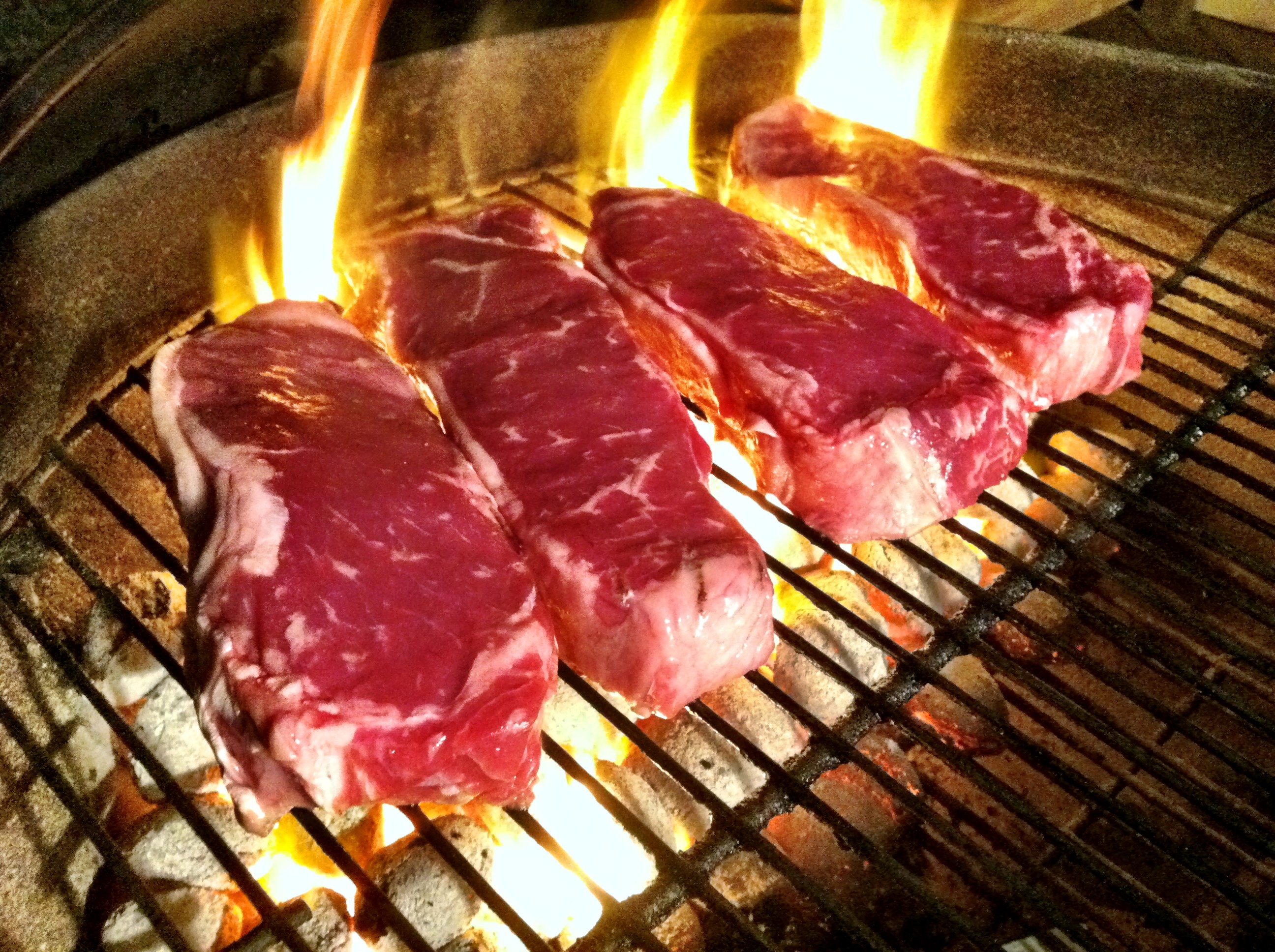 Grilling Steaks 