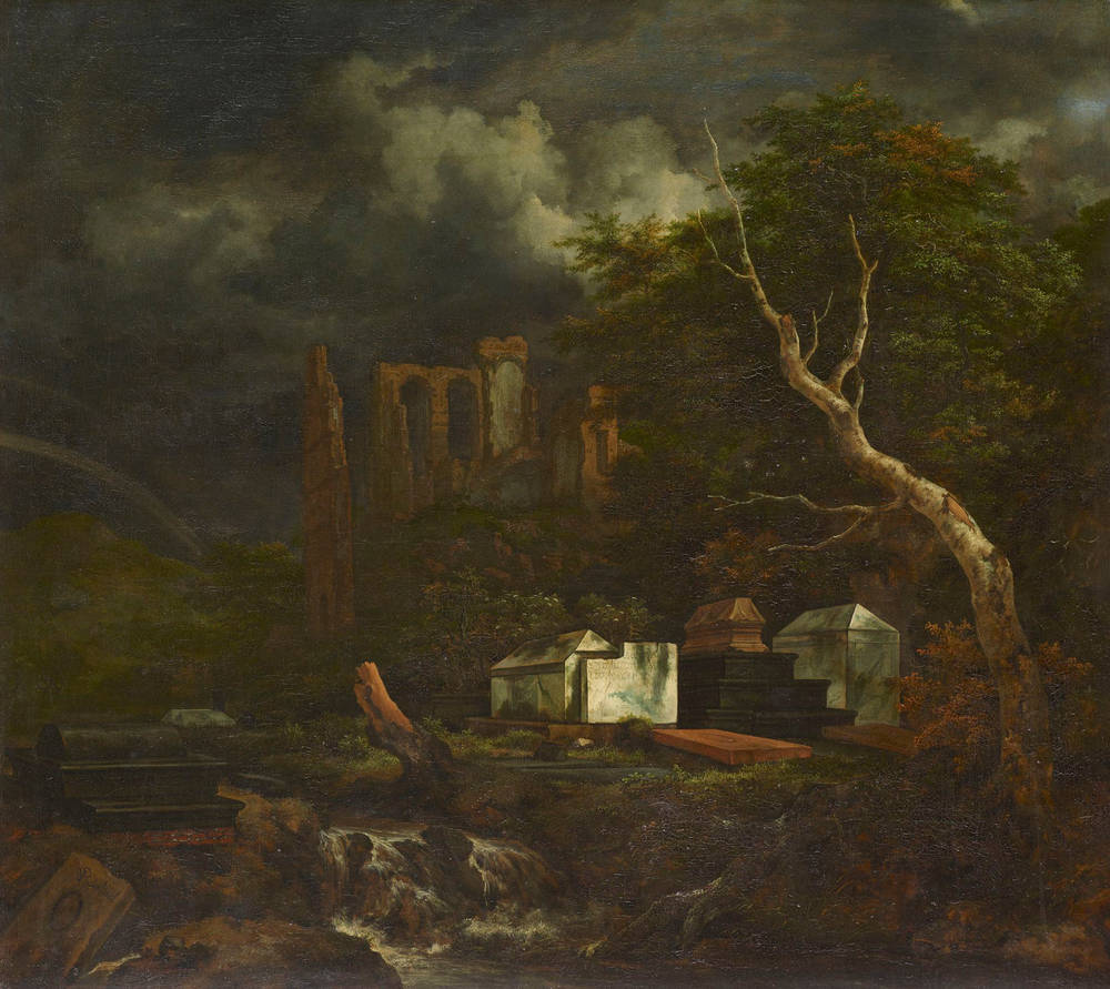 File:Jacob Isaacksz. van Ruisdael - The Jewish Cemetery - WGA20485.jpg -  Wikipedia