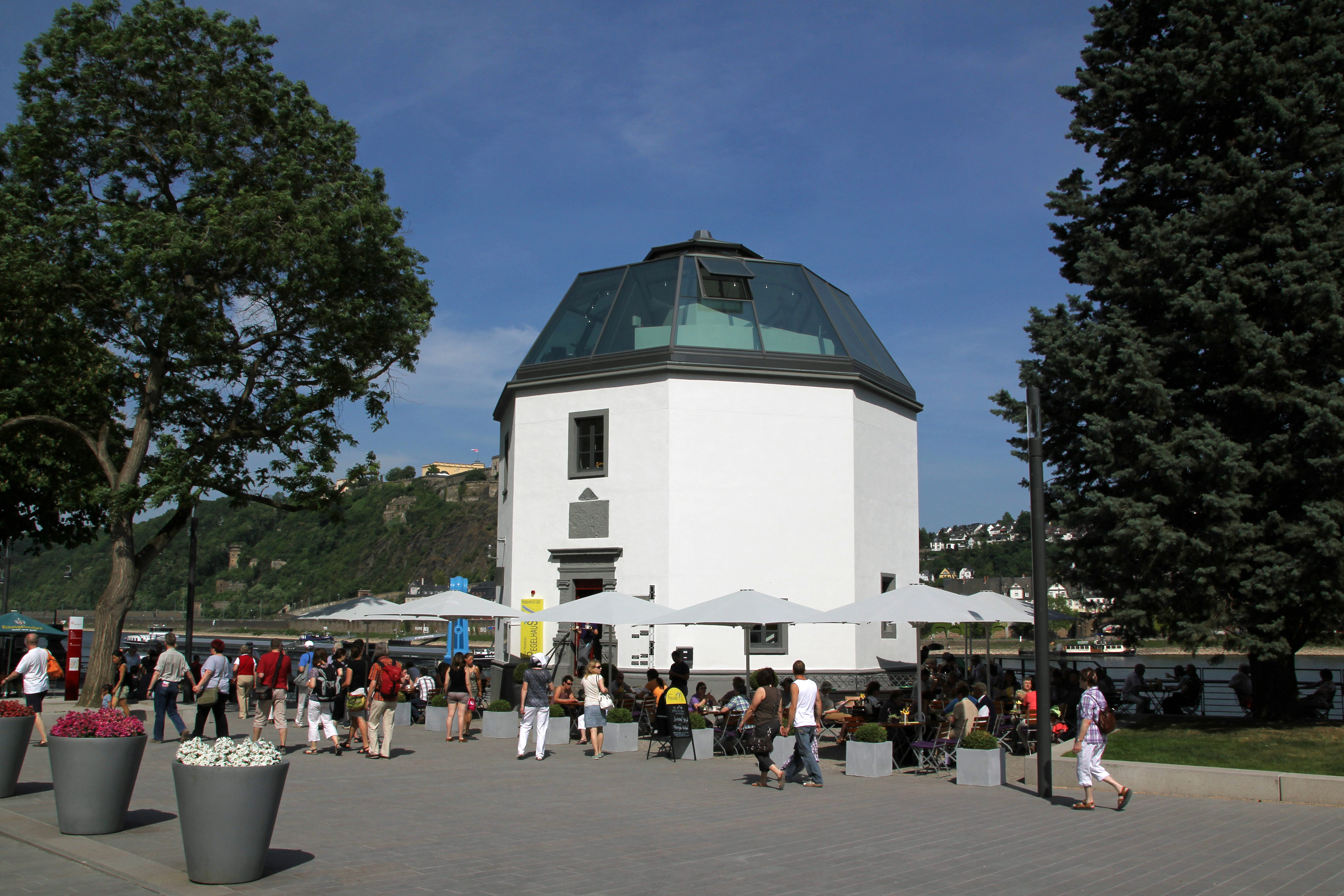 Rhine park in Koblenz