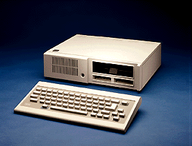 The PCjr's chiclet keyboard was unpopular. PCjr chiclet.gif