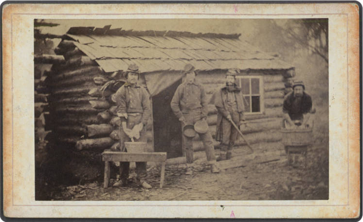 File:Soldiers of the First Texas Infantry, Confederate States Army, Dumfries, Virginia.jpg