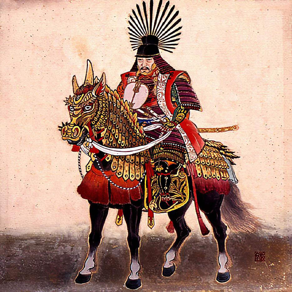 File:Toyotomi Hideyoshi on his horse.jpg - Wikimedia Commons