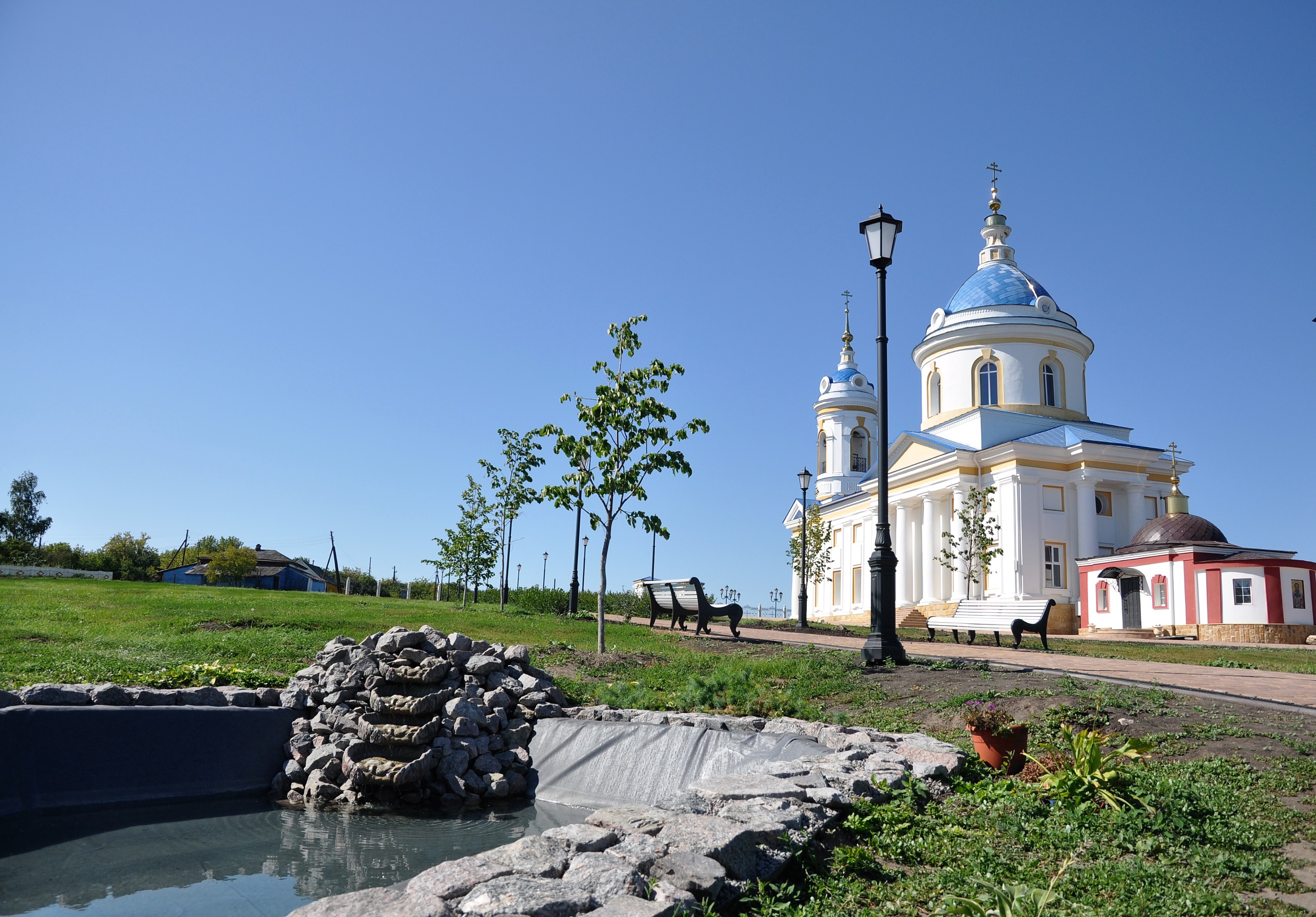 Храм село Воскресенское Каслинский. Село Марьино. Спасское Чириково село.