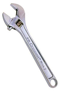 File:Cresent brand 8-inch adjustable wrench.jpg