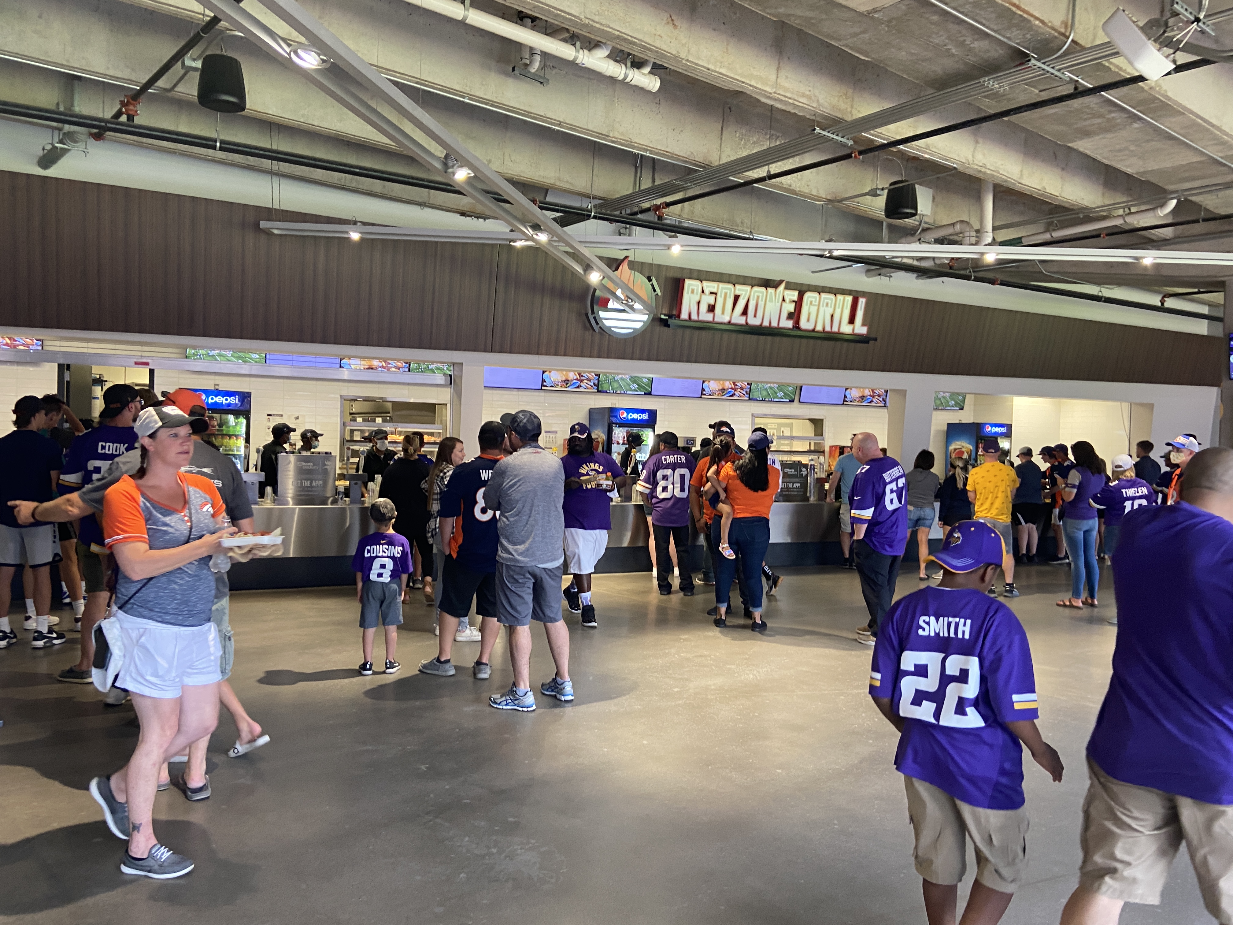 2021 U.S. Bank Stadium Food