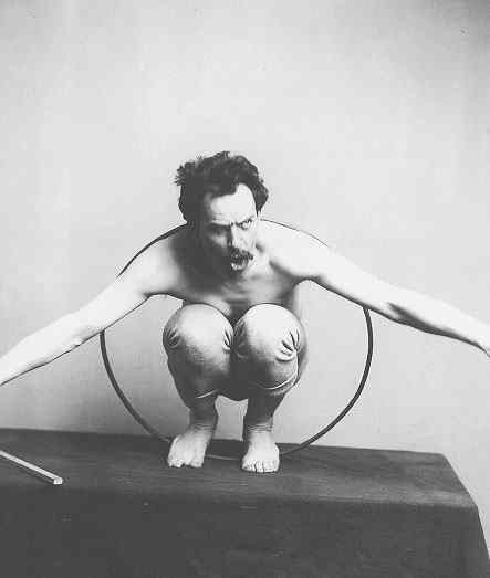 File:Franz Boas - posing for figure in USNM exhibit entitled - Hamats'a coming out of secret room - 1895 or before.jpg