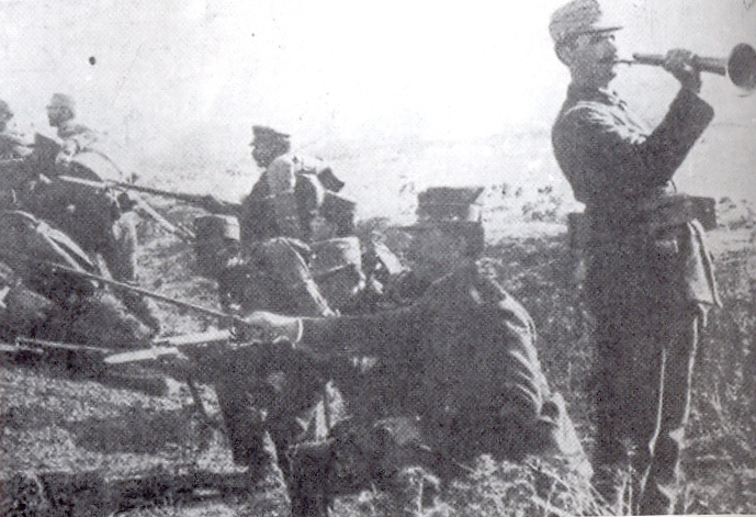 Greek infantry Giannitsa 1912