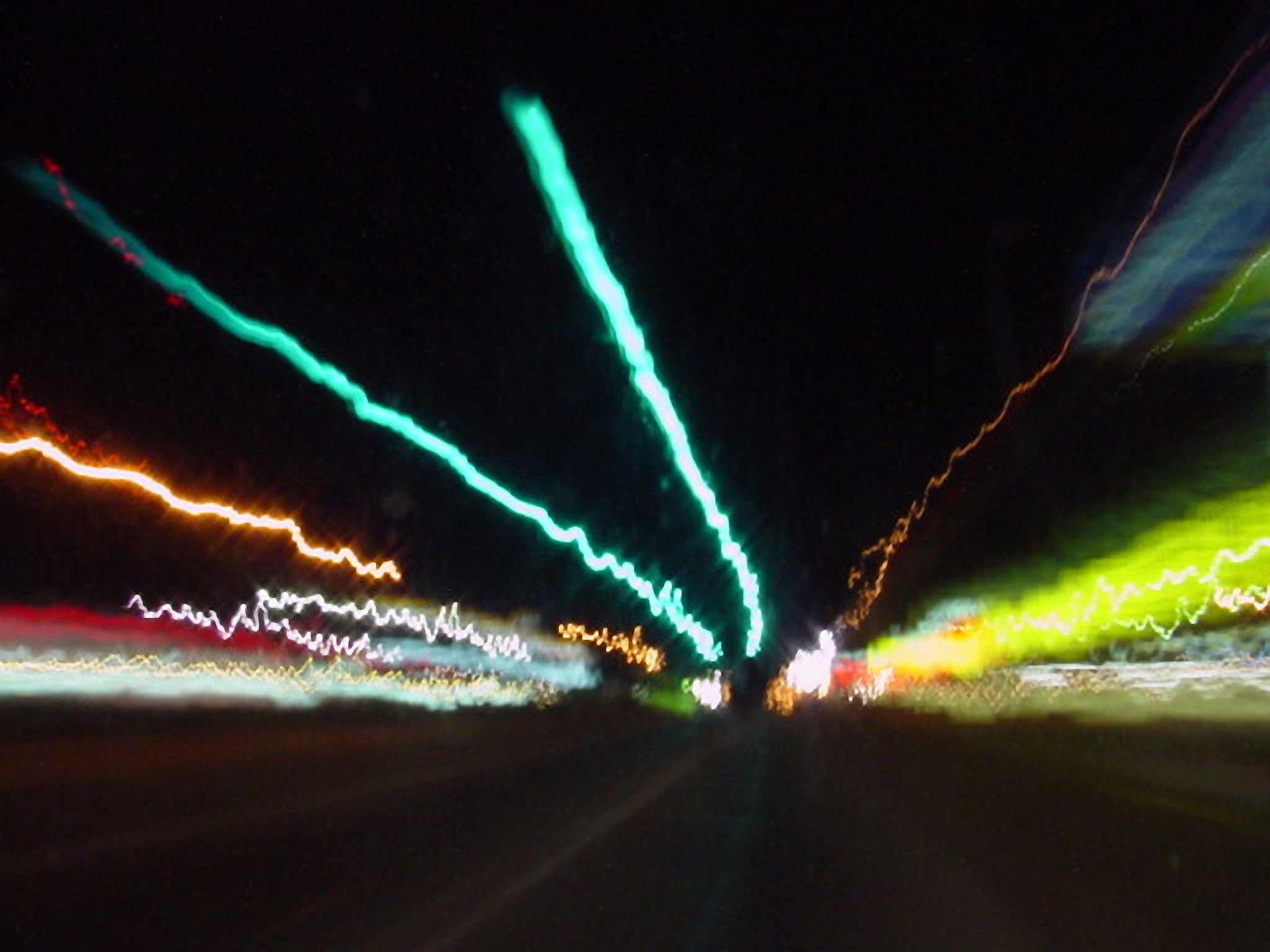 slow shutter speed