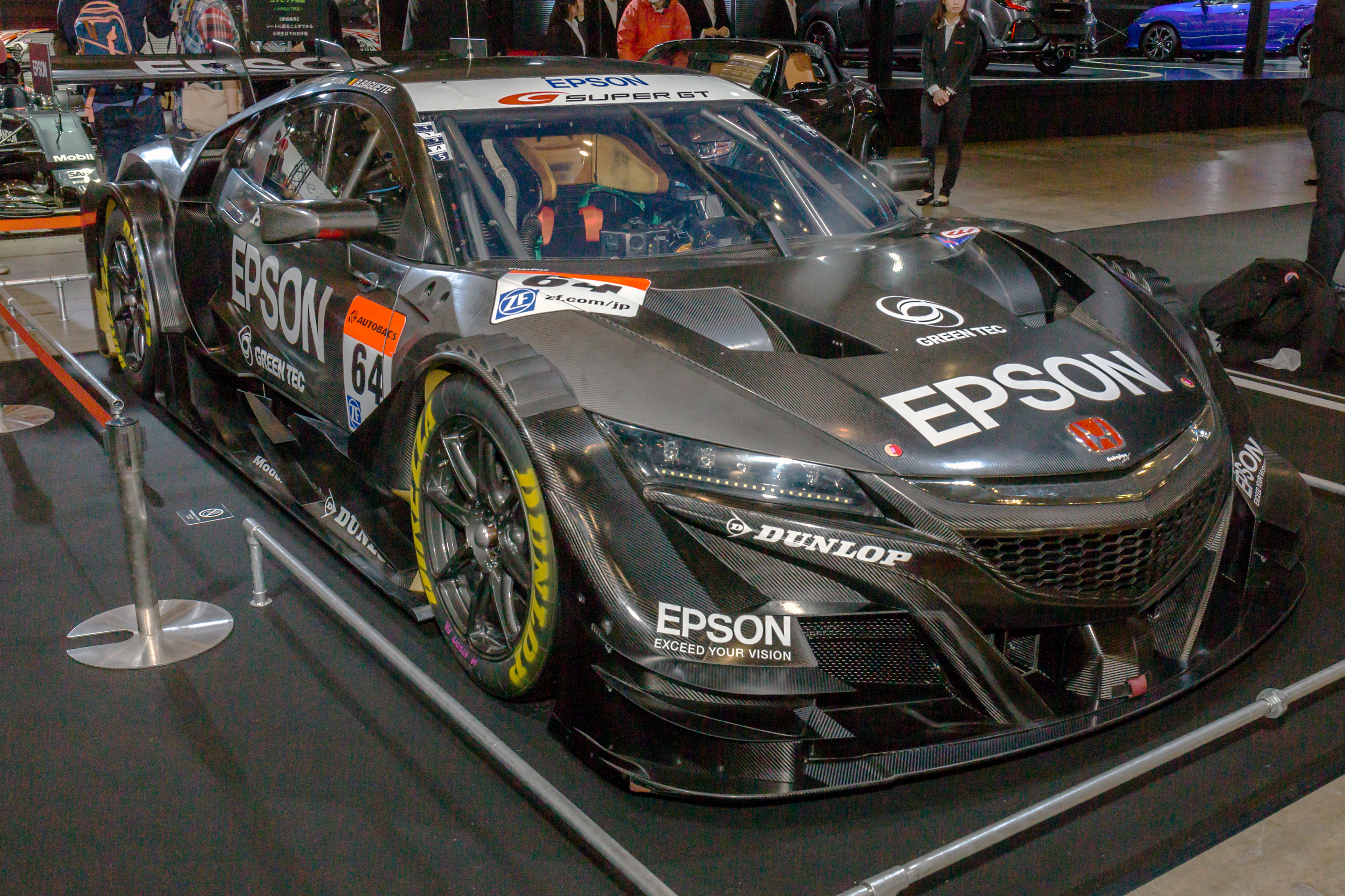 File:Honda NSX GT500 (Nakajima) front-right 2017 Tokyo Auto Salon