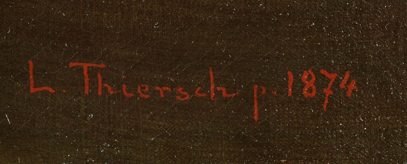 File:Ludwig Thiersch - Unergründlich (signature detail), 1874.jpg