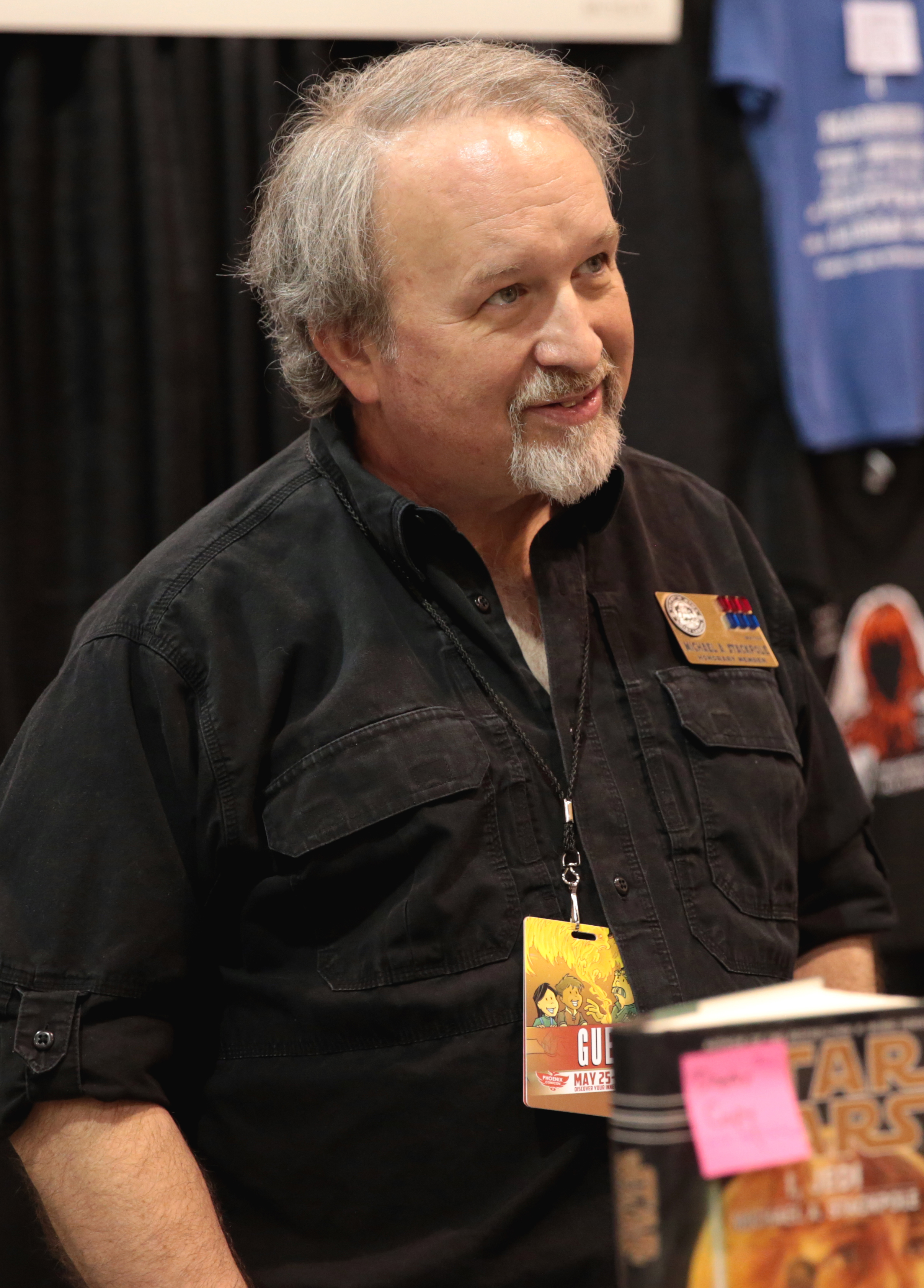 Stackpole at the 2017 [[Phoenix Comicon]]