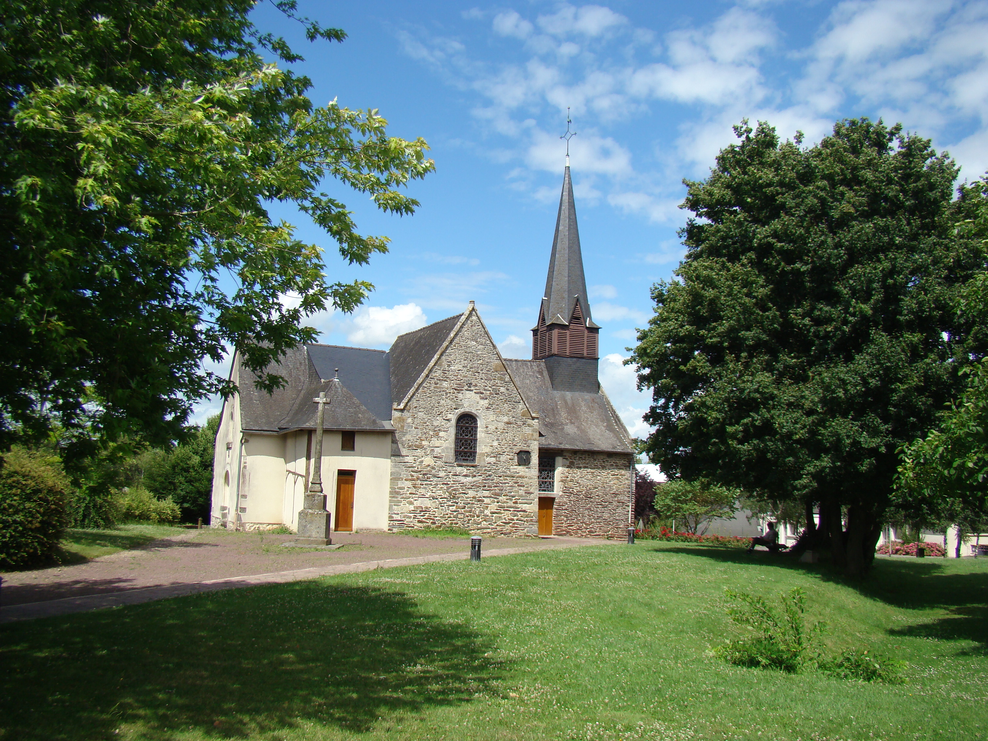 Eglise Saint-Martin de Tours  France Bretagne Ille-et-Vilaine Montgermont 35760