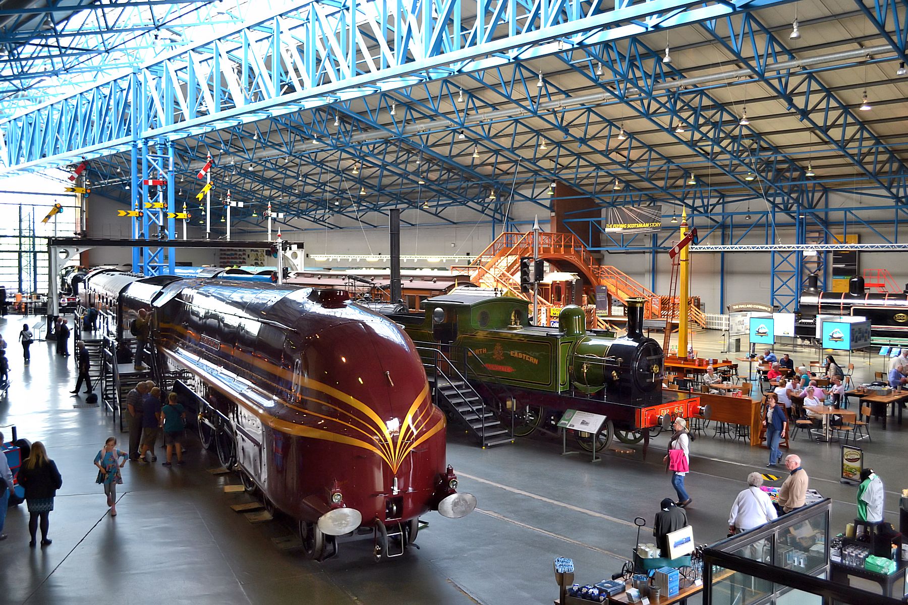 Railway museum. National Railway Museum. The National Railway Museum open Library.