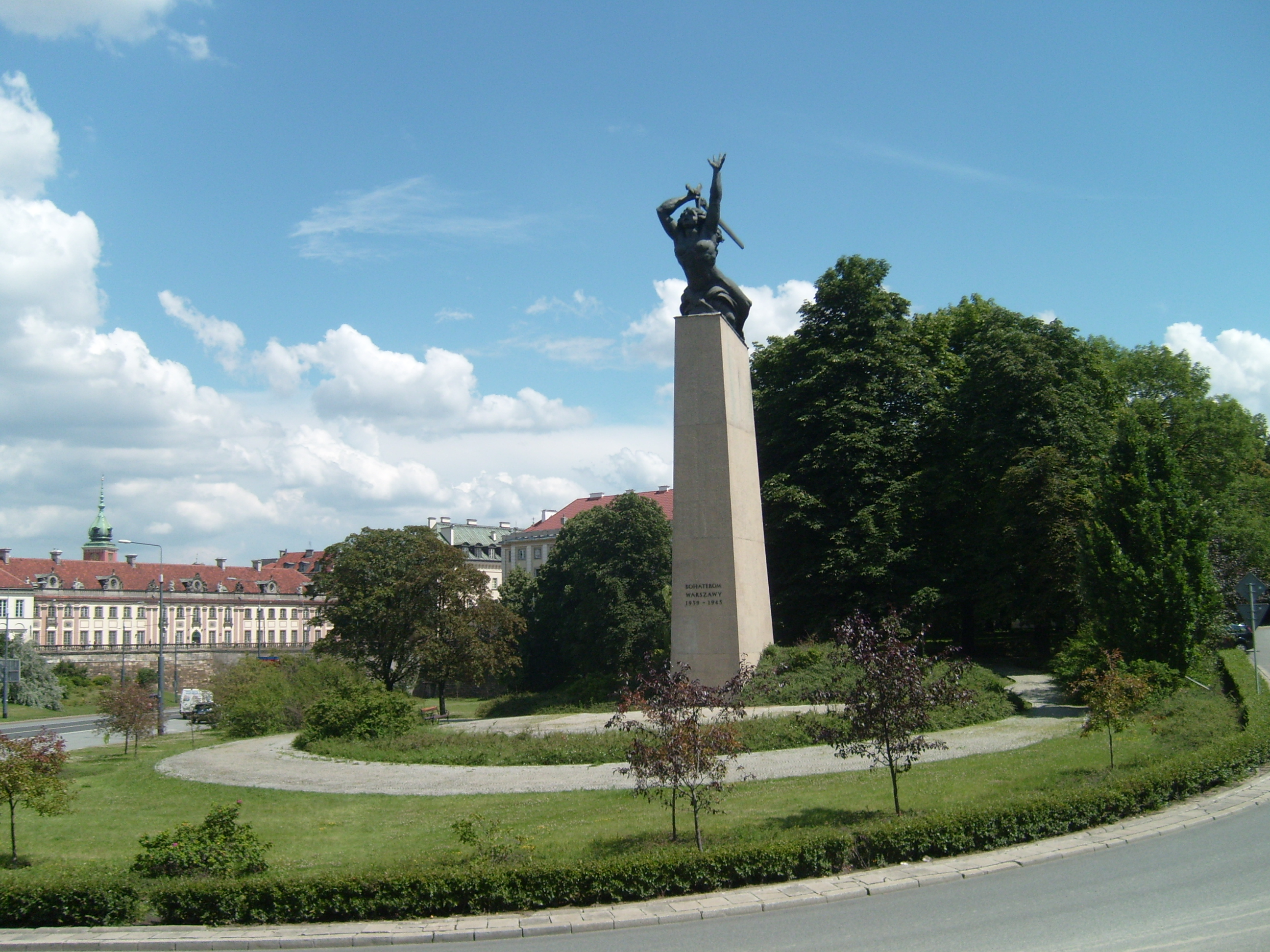 варшава все памятники