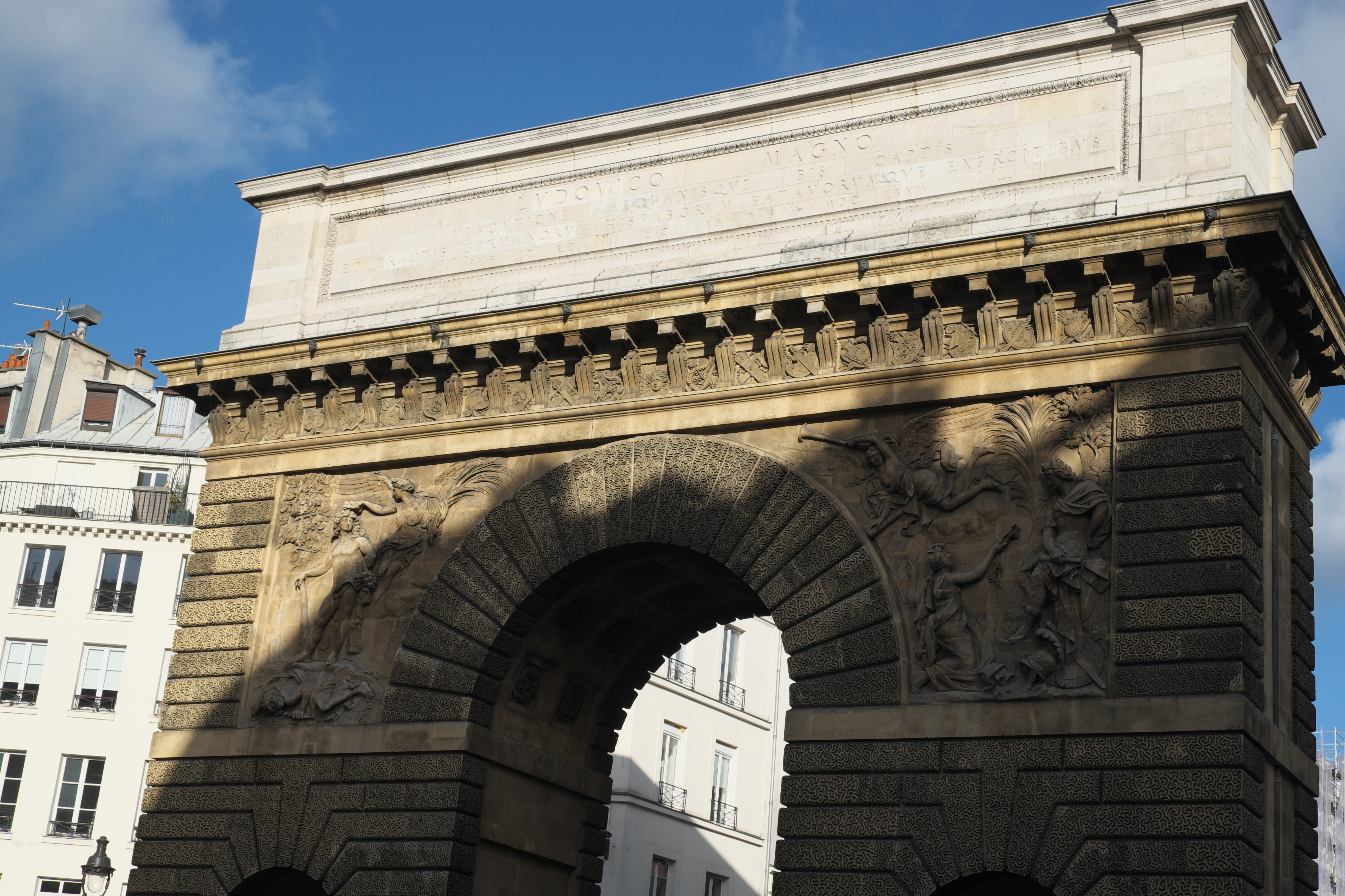 Париж 10. Porte Saint-Martin, Paris, c. 1935 Фальк.