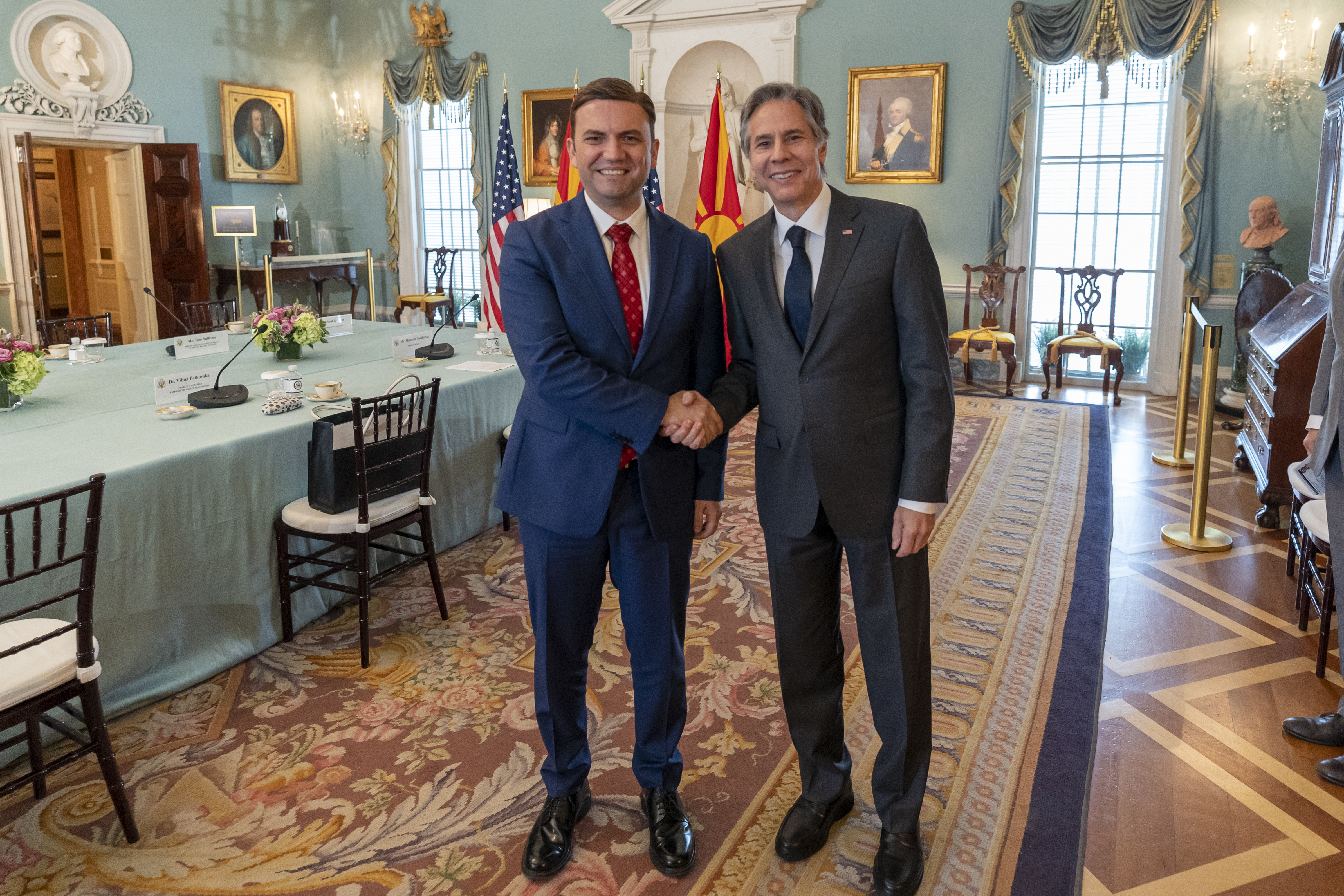 File:Secretary Blinken Meets With Foreign Minister of North Macedonia Osmani (52116637462).jpg - Wikimedia Commons