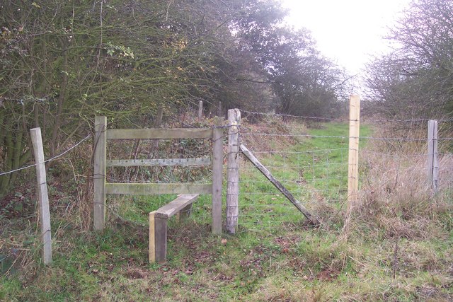 File:Stile on Beckley Hill - geograph.org.uk - 1565291.jpg