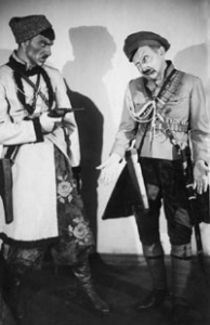 Сцена из премьеры «Свадьбы в Малиновке» в Московском Театре оперетты, 8 ноября 1937 года