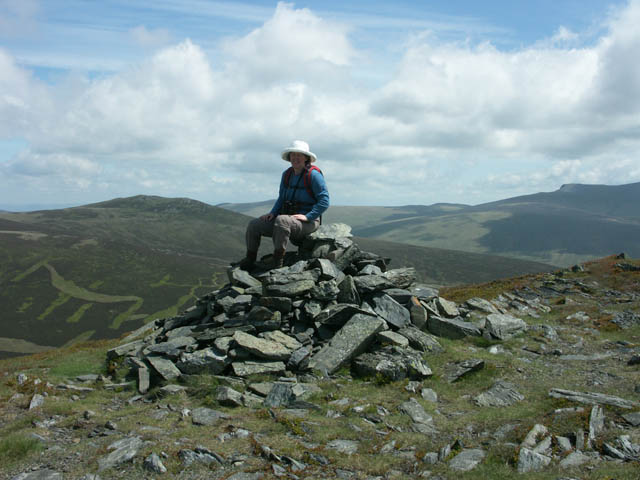 File:The summit cairn on Bakestall (673m) - geograph.org.uk - 367997.jpg