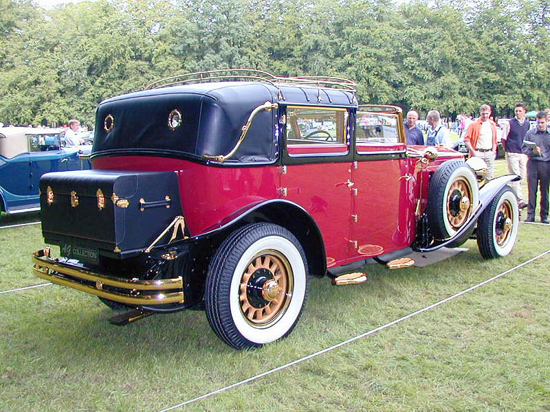 File:1932 Minerva AL 40 CV open drive landaulette by Van den Plas r3q.jpg