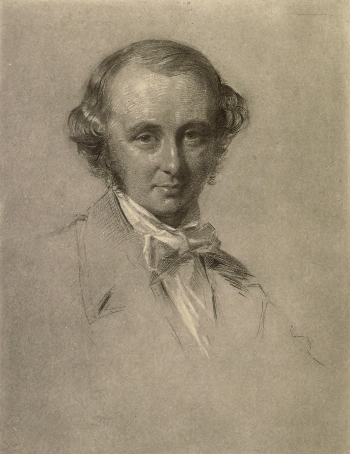 Benjamin Jowett par George Richmond en 1854.