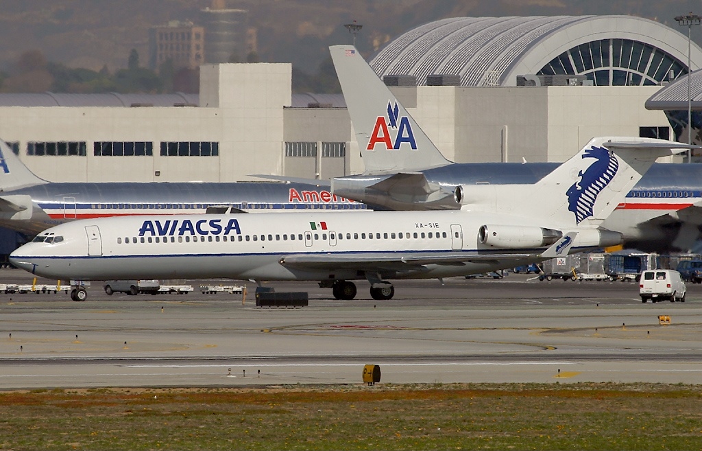 Aviacsa. Boeing 727 mexicana.