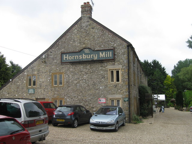 Small picture of Hornsbury Mill courtesy of Wikimedia Commons contributors