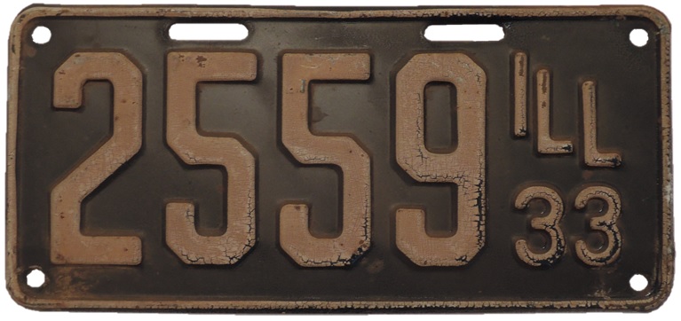 File:Illinois - 1933 license plate.jpg